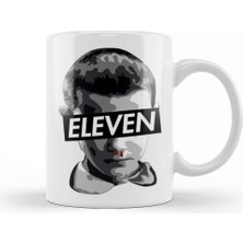 Baskı Dükkanı Eleven Stranger Things Kupa Bardak Porselen