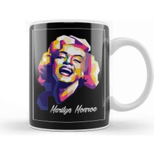 Baskı Dükkanı Marilyn Moonroe Kupa Bardak Porselen