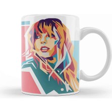 Baskı Dükkanı Taylor Swift 02 Kupa Bardak Porselen