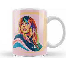 Baskı Dükkanı Taylor Swift Kupa Bardak Porselen