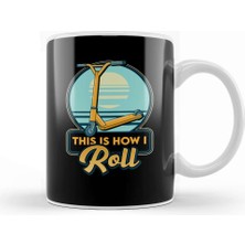 Baskı Dükkanı This Is How I Roll Rpg Tabletop Gaming Dice Pun Kupa Bardak Porselen