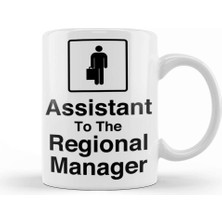 Baskı Dükkanı The Office Assistant To The Regional Manager 01 Kupa Bardak Porselen