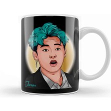 Baskı Dükkanı Kpop Cool Jimin Bts 01 Kupa Bardak Porselen