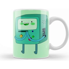 Baskı Dükkanı Adventure Time Bmo 07 Kupa Bardak Porselen