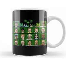 Baskı Dükkanı Breaking Bad 8 Bit Bad Kupa Bardak Porselen