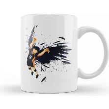 Baskı Dükkanı Haikyuu Kageyama Minimalist Kupa Bardak Porselen