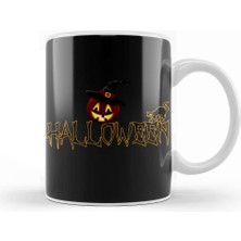 Baskı Dükkanı Halloween Kupa Bardak Porselen