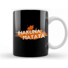 Baskı Dükkanı Hakuna Matata 03 Kupa Bardak Porselen