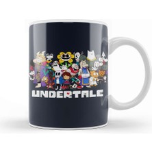 Baskı Dükkanı Undertale Family Kupa Bardak Porselen