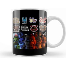 Baskı Dükkanı Fnaf Back Together Sad Crying Child Game 01 Kupa Bardak Porselen