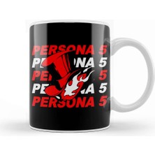 Baskı Dükkanı Persona 5 Phantom Thieves Kupa Bardak Porselen