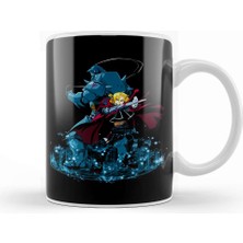 Baskı Dükkanı Fullmetal Alchemist Brothers Kupa Bardak Porselen