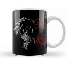 Baskı Dükkanı Midoriya Izuku Hero Of Peace Kupa Bardak Porselen