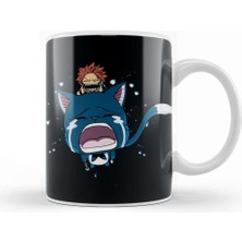 Baskı Dükkanı Team Natsu Splotter Kupa Bardak Porselen