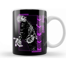 Baskı Dükkanı Gojo Satoru Jujutsu Kaisen Sorcerer Vi Vers Kupa Bardak Porselen