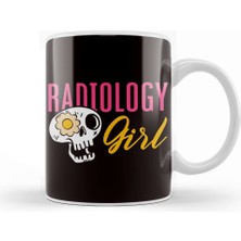 Baskı Dükkanı Radiology Girl Radiographer Radiologist Rad Tech Hospital Kupa Bardak Porselen