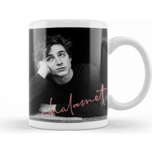Baskı Dükkanı Chalamet Awesome Merch Of Timothee Kupa Bardak Porselen