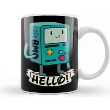 Baskı Dükkanı Cute Adventure Time Bmo Hello Kupa Bardak Porselen