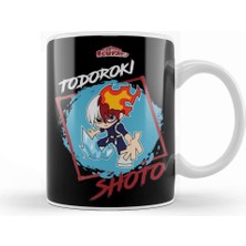 Baskı Dükkanı Todoroki My Hero Academia 01 Kupa Bardak Porselen