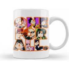 Baskı Dükkanı Tsuyu Asui One For All 01 Kupa Bardak Porselen