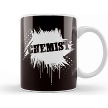 Baskı Dükkanı Chemist Scientist Pharmacist Chemistry Science Laboratory Kupa Bardak Porselen