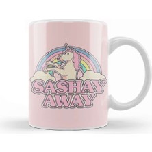 Baskı Dükkanı Sashay Away Kupa Bardak Porselen