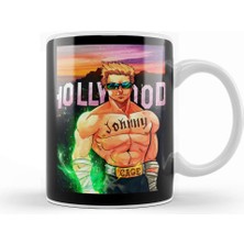 Baskı Dükkanı Johnny Cage Fan Art Kupa Bardak Porselen