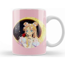 Baskı Dükkanı Sailor Moon Light Fanart 01 Kupa Bardak Porselen