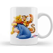 Baskı Dükkanı Winnie The Pooh Eeyore 010 Kupa Bardak Porselen