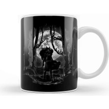 Baskı Dükkanı Moonlight Princess Kupa Bardak Porselen