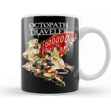 Baskı Dükkanı Octopath Traveler Kupa Bardak Porselen