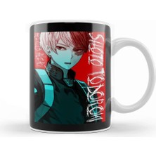 Baskı Dükkanı Shoto Todoroki My Hero Academia 08 Kupa Bardak Porselen