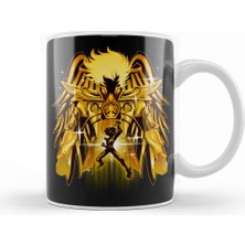 Baskı Dükkanı Saint Seiya Pegasus Gold Kupa Bardak Porselen