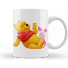 Baskı Dükkanı Winnie The Pooh Eeyore 014 Kupa Bardak Porselen