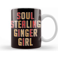 Baskı Dükkanı Soul Stealing Ginger Girl Redhead Red Hair Red Haired Irish Kupa Bardak Porselen