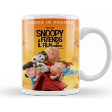 Baskı Dükkanı Snoopy And Friends 01 Kupa Bardak Porselen