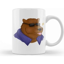 Baskı Dükkanı We Bare Bears Panda Grizz Kupa Bardak Porselen