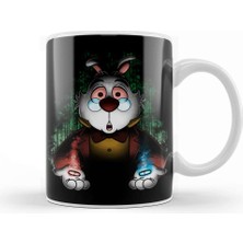 Baskı Dükkanı White Rabbit Kupa Bardak Porselen
