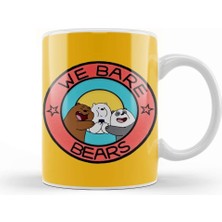 Baskı Dükkanı We Bare Bears 03 Kupa Bardak Porselen