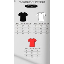 Özel Tasarım Baskılı %100 Pamuk Kaliteli Beyaz Erkek T-Shirt