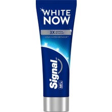 Signal White Now Anında Beyazlatıcı Leke Karşıtı Diş Macunu Kahve ve Sigara Lekelerine Etkili 75ml
