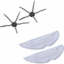 Roborock S7+ Robot Süpürge Uyumlu 4'lü-Yedek Parça Seti