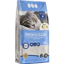 Fresh Clean Fresh&clean Ince Taneli Marsilya Sabunlu Süper Topklanan Kedi Kumu 10 Lt
