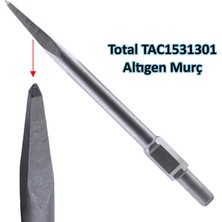 Badem10 Kırıcı Hiltı Uç Ucu Altıgen Düz Total TAC1531301 Murç 30X410 mm