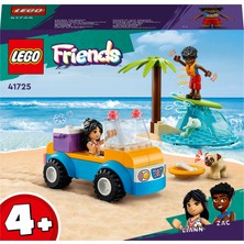 LEGO  Friends Plaj Arabası Eğlencesi 41725 - 4 Yaş ve Üzeri Çocuklar İçin 2 Mini Bebek, Bir Köpek Karakteri ve Bir Plaj Arabası İçeren Yaratıcı Oyuncak Yapım Seti (61 Parça)