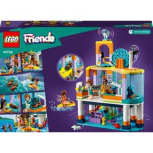 LEGO  Friends Deniz Kurtarma Merkezi 41736 - 7 Yaş ve Üzeri Yaban Hayatı Severler İçin  Yaratıcı Oyuncak Yapım Seti (376 Parça)