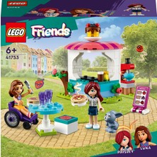 LEGO  Friends Pankek Dükkanı 41753 - 6 Yaş ve Üzeri Çocuklar İçin 2 Mini Bebek ve Aksesuarlar İçeren Yaratıcı Oyuncak Yapım Seti (157 Parça)