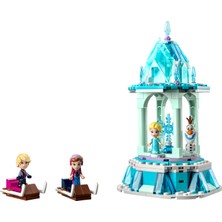 LEGO  Disney Princess Anna ve Elsa'nın Sihirli Atlıkarıncası 43218 - 6 Yaş ve Üzeri Çocuklar İçin  Yaratıcı Oyuncak Yapım Seti (175 Parça)