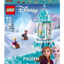 LEGO  Disney Princess Anna ve Elsa'nın Sihirli Atlıkarıncası 43218 - 6 Yaş ve Üzeri Çocuklar İçin  Yaratıcı Oyuncak Yapım Seti (175 Parça)