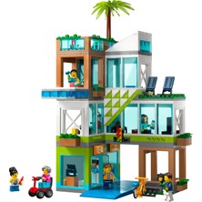 LEGO® City Apartman Binası 60365 - 6 Yaş ve Üzeri Çocuklar İçin Birleştirilebilir Oda Modülleri İçeren Yaratıcı Oyuncak Yapım Seti (688 Parça)